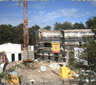 Bild der Webcam vom Bau